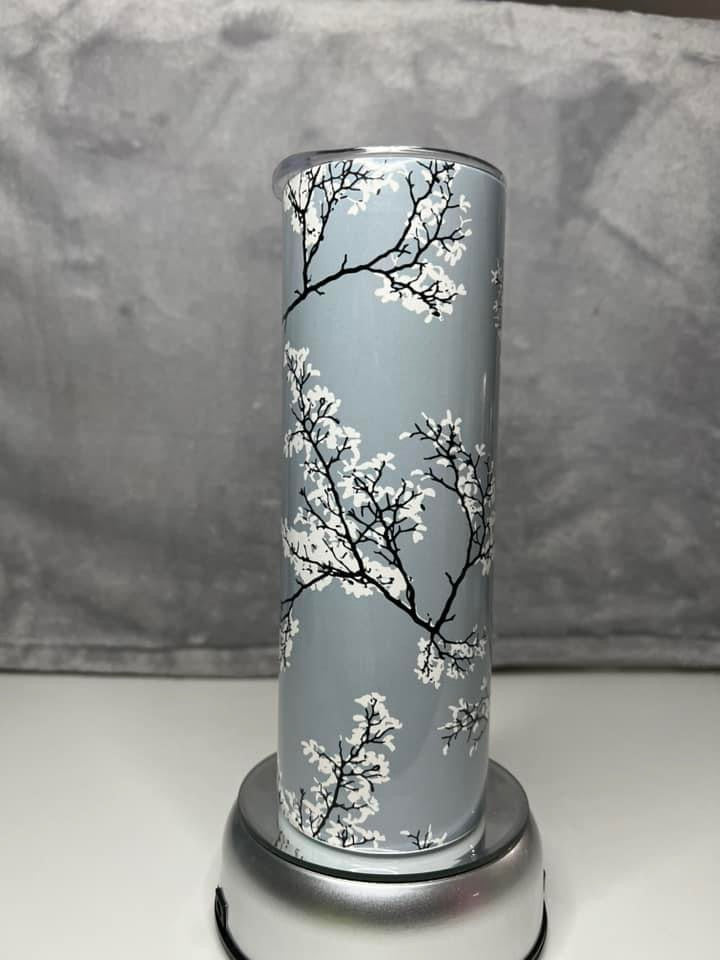 Floral tumbler